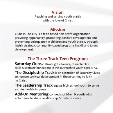 What is Clubs In The City?